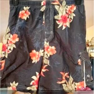 New swimsuit trunks mens size small Caribbean Joes with tags